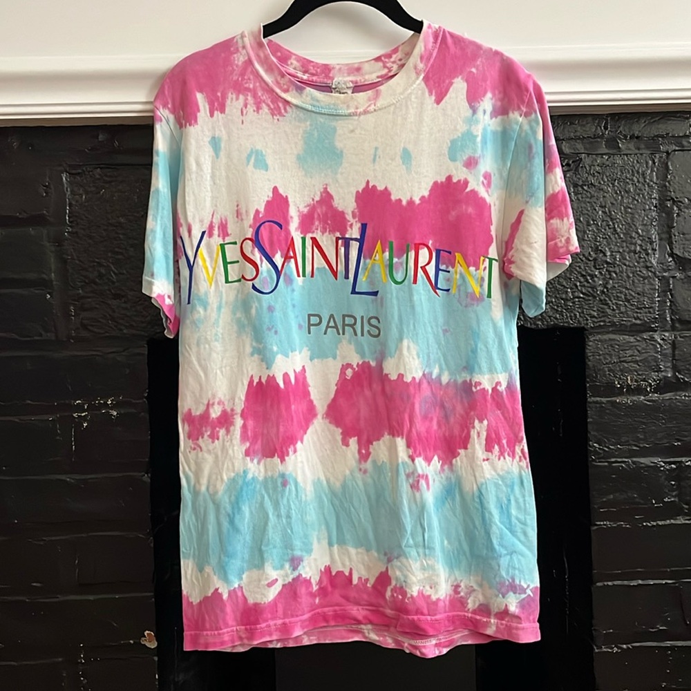 Vintage YSL branded tee